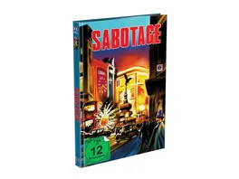 Alfred Hitchcock s SABOTAGE 2 Disc Mediabook Cover B Blu ray DVD Limited 250 Edition
