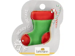 RBV BIRKMANN Ausstechform Weihnachtssocke 7cm