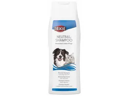 Trixie Neutral Shampoo 250 ml Hunde Fell und Hautpflege