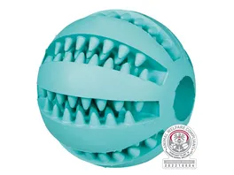 Trixie DentaFun Mintfresh Baseball Naturgummi 5 cm Hunde Spielzeug zur Zahnpflege