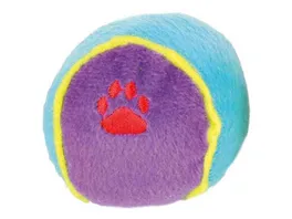 Trixie Pluesch Spielball mit Squeaker 6 cm Hunde Spielzeug