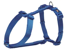 Trixie H Geschirr Premium blau M L 50 75 cm 25 mm Hunde Zubehoer