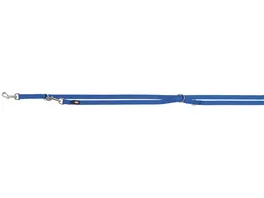 Trixie Premium V Leine XS S 2 00 m 15 mm blau Hunde Zubehoer
