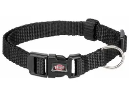 Trixie Premium Halsband schwarz XS S Masse 22 35 cm 10 mm