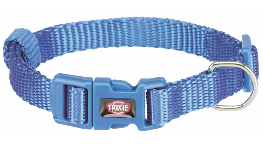 Trixie Premium Halsband royalblau S-M Maße: 30 - 45 cm / 15 mm