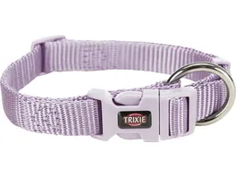 Trixie Halsband Premium flieder S M 30 45 cm 15 mm Hundezubehoer