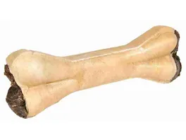 Trixie Kauknochen mit gruenen Pansen gefuellt 12 cm 2 x 60 g Kauspass fuer Hunde