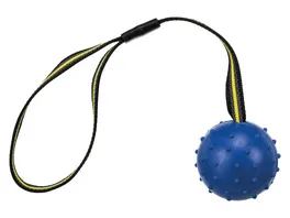 Trixie Sporting Ball am Gurt Naturgummi 6 cm 35 cm Hundespielzeug