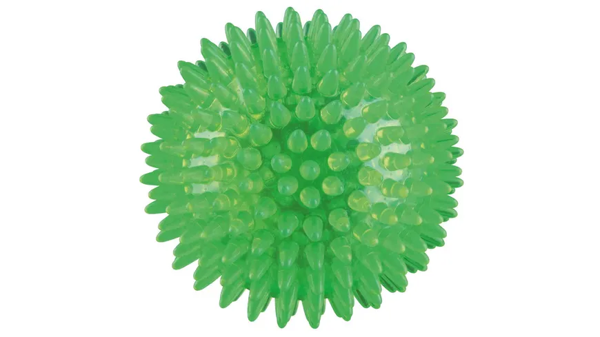 Trixie Thermoplastisches Gummi (TPR) Igelball ø 8 cm Hunde Spielzeug