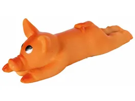 Trixie Latex Spanferkel mit Squeaker 13 cm Hundespielzeug