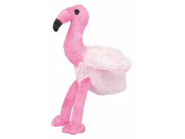 Trixie Pluesch Flamingo 35 cm Hundespielzeug