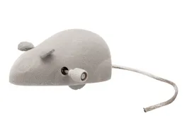 Trixie Aufzieh Maus grau 7 cm Katzenspielzeug