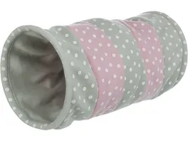 Trixie Spieltunnel Fleece bunt 25 50 cm Katzenspielzeug
