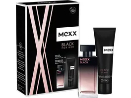 MEXX Black Woman Eau de Toilette Geschenkset