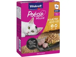 Vitakraft Poesie Delice Poultry Selection