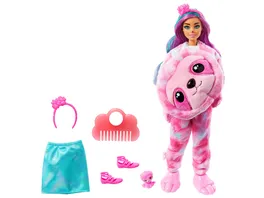 Barbie Cutie Reveal Traumland Fantasie Serie Puppe Faultier