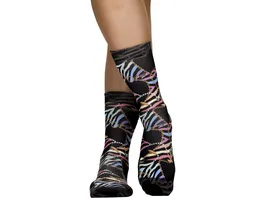 wigglesteps Damen Socken Zebra Chain