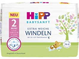 HiPP Babysanft Windeln Vorratsbox Mini Groesse 2