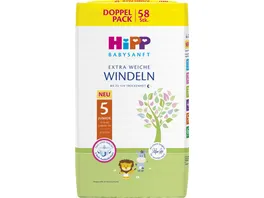 HiPP Babysanft Windeln Junior 5 Doppelpack