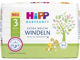 HiPP Babysanft extra weiche Windeln Midi 3