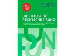 Pons Die Deutsche Rechtschreibung