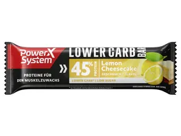 Power System Lower Carb Bar Lemon Cheesecake 40g