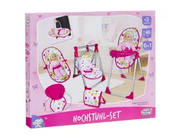 Mueller Toy Place 6 in 1 Hochstuhl Set