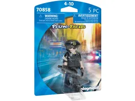 PLAYMOBIL 70858 Playmo Friends Polizist