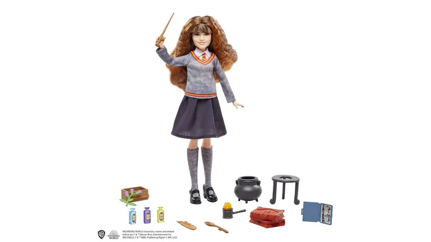 Harry Potter Hermine Granger Puppen Set mit Vielsaft-Trank Zubehör
