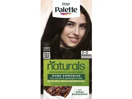 PALETTE NATURALS Permanente Haarfarbe 3 0 Dunkelbraun