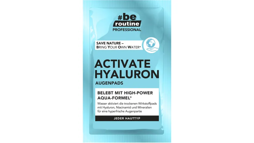 #be routine Augenpads Activate Hyaluron