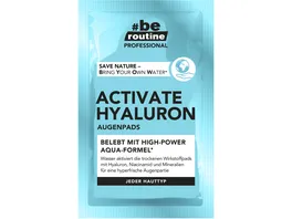 be routine Augenpads Activate Hyaluron