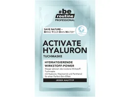 be routine Tuchmaske Activate Hyaluron