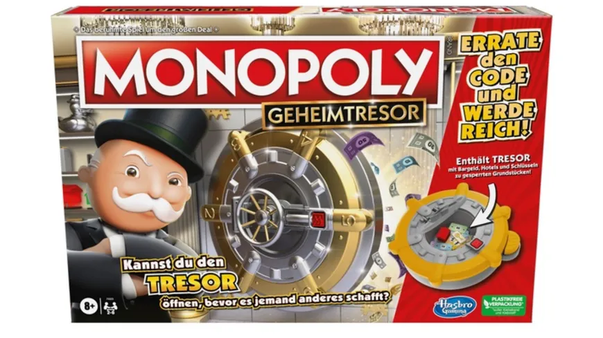 Hasbro - Monopoly Geheimtresor