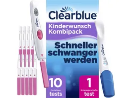 Clearblue Ovulationstest Kinderwunsch Kombipack 10 1