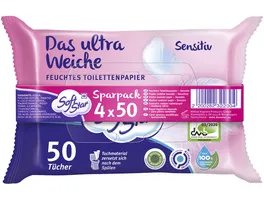 SoftStar Toilettenpapier Feucht Sensitiv Sparpack Das Ultra Weiche