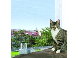 Trixie Katzenzubehoer Cat Schutznetz transparent 6 3m