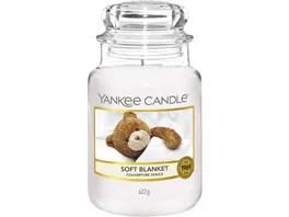 Yankee Candle Grosse Kerze im Glas Soft Blanket