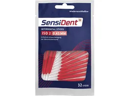 SensiDent Sticks Zahnzwischenraum Interdental ISO 2 0 45 mm
