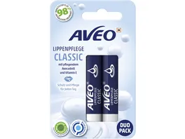 AVEO Lippenpflege Classic Duopack Avocadooel Vitamin E