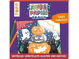 Zauberpapier Malbuch Happy Halloween