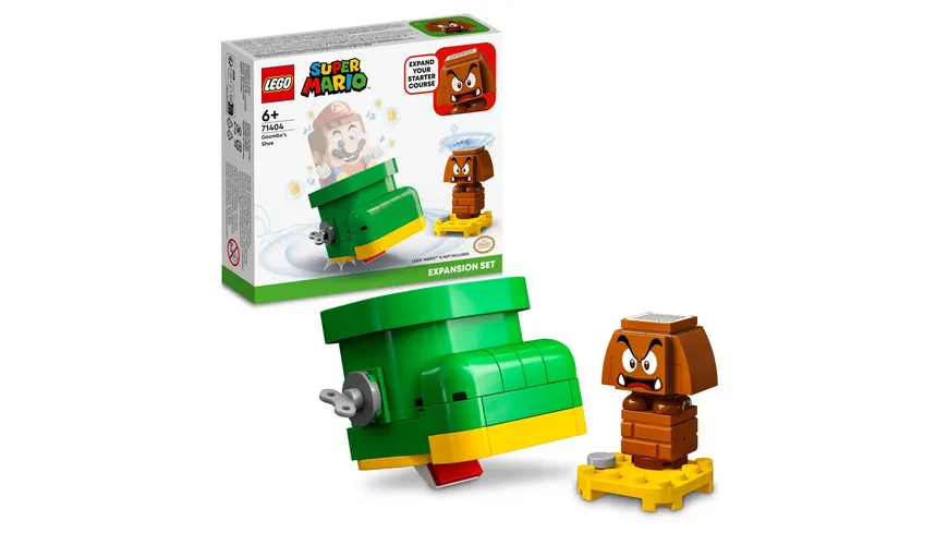 LEGO Super Mario 71404 Gumbas Schuh – Erweiterungsset, Spielzeug