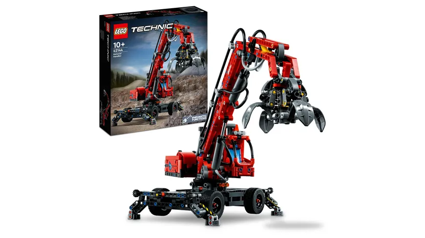 LEGO Technic 42144 Umschlagbagger Modell, Mechanisches Spielzeug Set