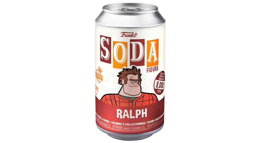 Funko - POP! - Wreck-It Ralph - Ralph (mit Variante)  Vinyl Soda