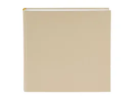 goldbuch Fotoalbum aus Naturpapier naturLiebe braun 24x17 cm mit 60 weissen Seiten