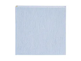 goldbuch Fotoalbum aus recyceltem Ozean Plastik in blau 24x25 cm mit 60 weissen Seiten