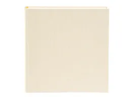 goldbuch Fotoalbum aus recyceltem Ozean Plastik in beige 30x31 cm mit 100 weissen Seiten
