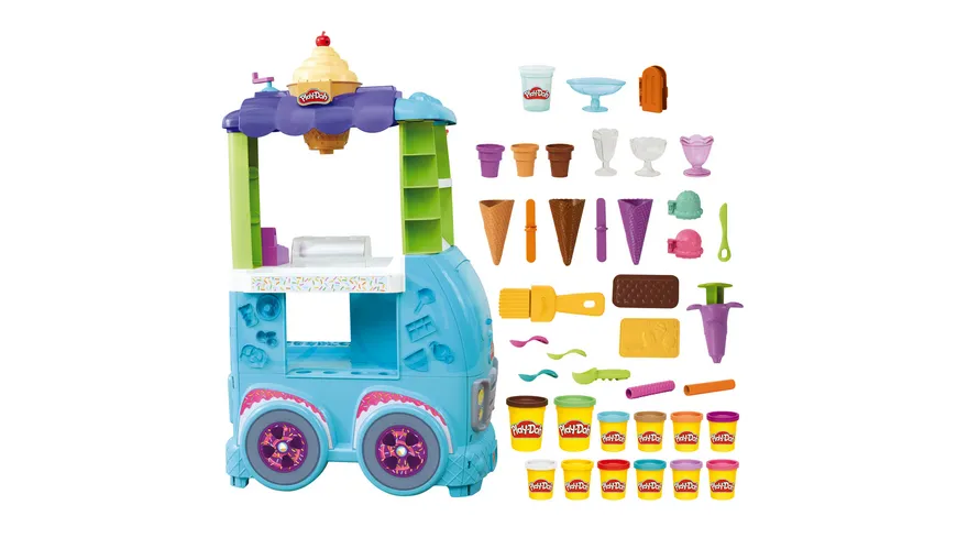 Hasbro - Play-Doh Großer Eiswagen