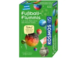KOSMOS Fussball Flummis Lass bunte Baelle durch dein Zimmer huepfen Experimentierkasten