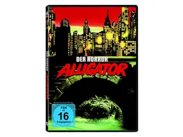 DER HORROR ALLIGATOR 1 Limited Edition DVD Cover A Uncut